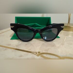 Bottega Veneta Black Sunglasses